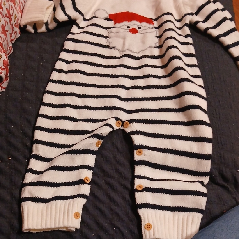 BABIES one Piece Santa OUTFIT